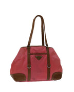 Pink Nylon Prada Tote