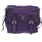 Purple Fabric Prada Tessuto