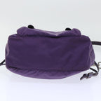 Purple Fabric Prada Tessuto