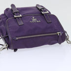 Purple Fabric Prada Tessuto