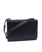 Purple Leather Prada Shoulder Bag