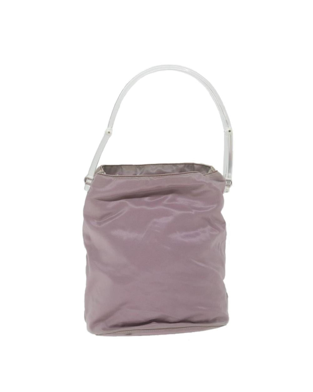 Purple Nylon Prada Handbag