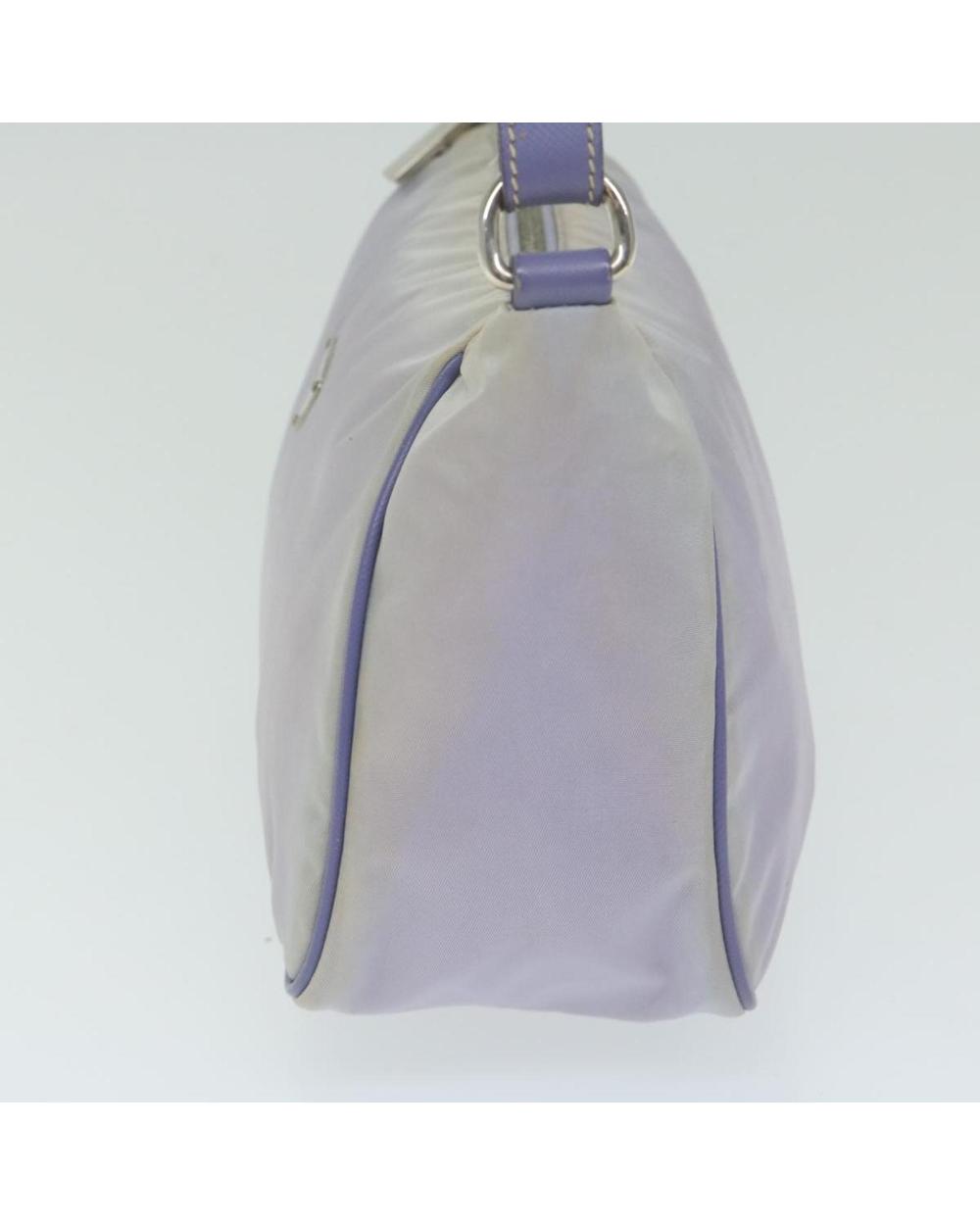 Purple Nylon Prada Handbag