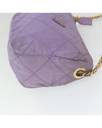 Purple Nylon Prada Shoulder Bag