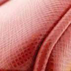 Red Fabric Prada Handbag