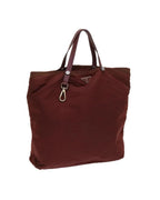 Red Nylon Prada Handbag