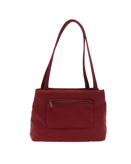 Red Nylon Prada Handbag