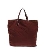 Red Nylon Prada Handbag