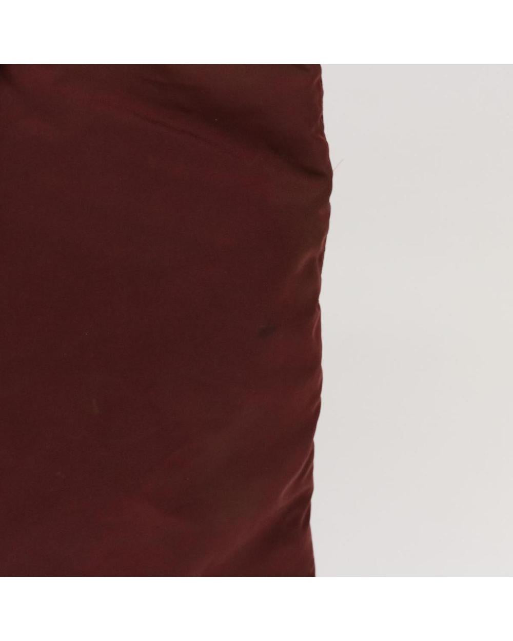 Red Nylon Prada Handbag