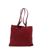 Red Nylon Prada Shoulder Bag