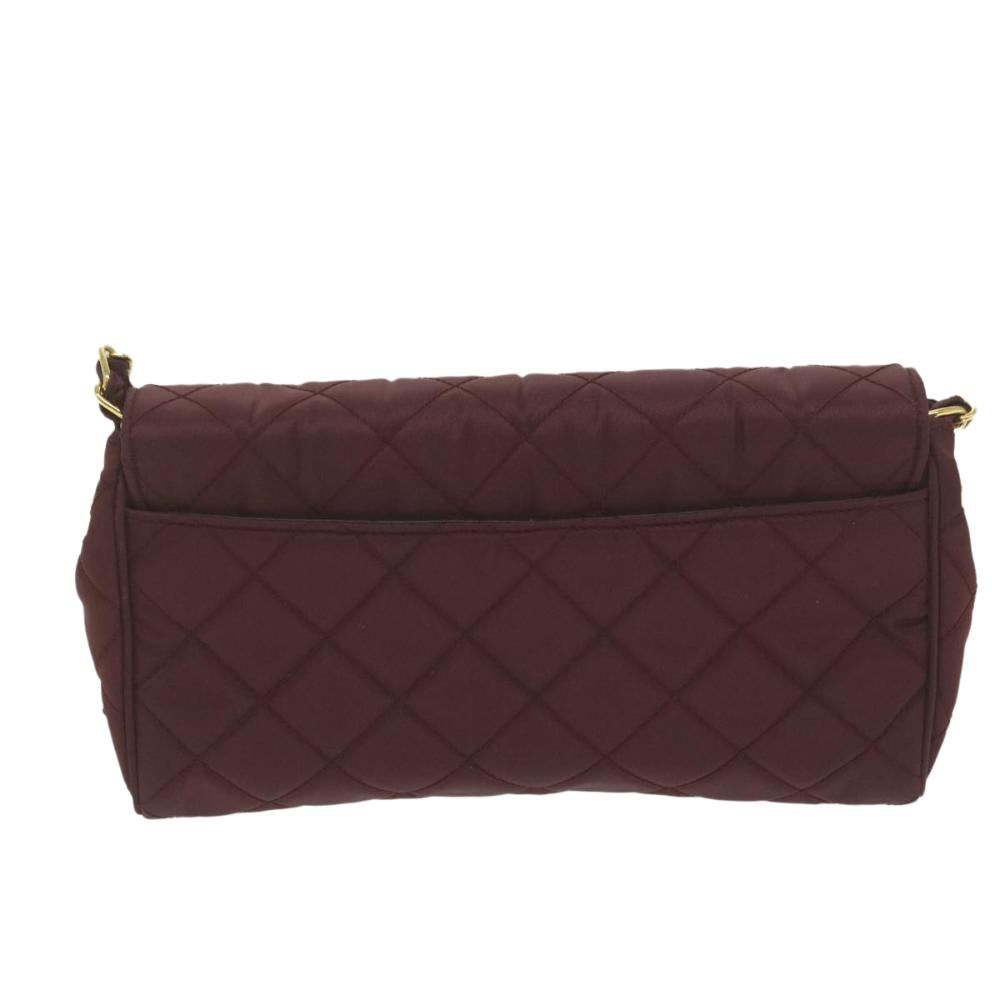 Red Nylon Prada Shoulder Bag