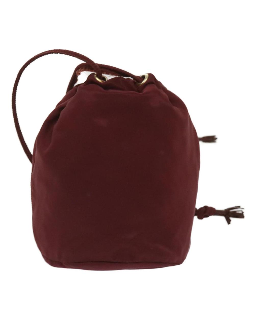 Red Nylon Prada Shoulder Bag