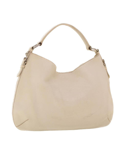 White Leather Prada Shoulder Bag
