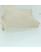 White Leather Prada Handbag