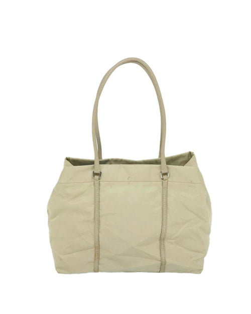 White Nylon Prada Shoulder Bag