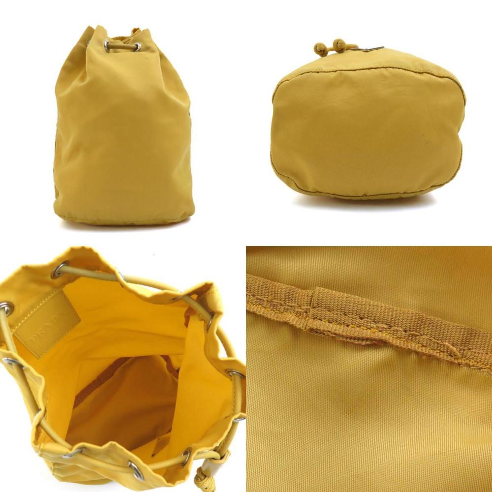 Yellow Fabric Prada Tessuto