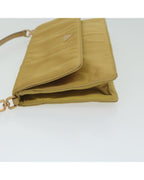 Yellow Nylon Prada Shoulder Bag