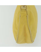 Yellow Nylon Prada Shoulder Bag