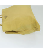 Yellow Nylon Prada Tote