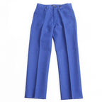 Fendi Leather Logo Patch High Waist Pants