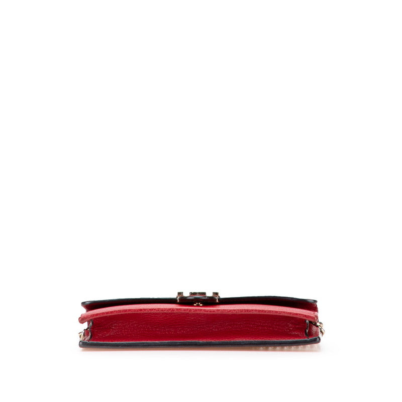 Gucci Interlocking G Leather Chain Wallet