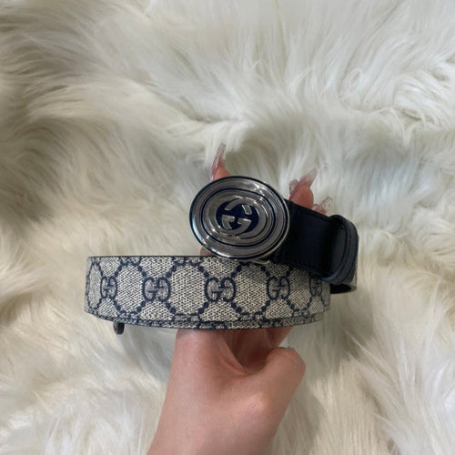 Gucci GG Belt Super Beige Men's Belt