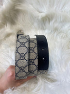 Gucci GG Belt Super Beige Men's Belt