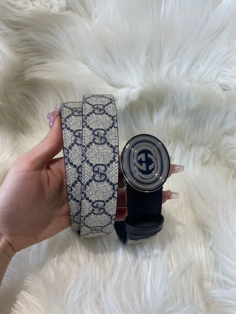 Gucci GG Belt Super Beige Men's Belt