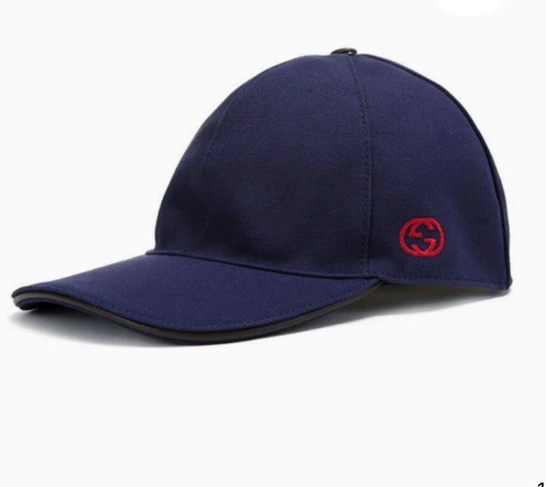 Gucci Pafod Baseball Cap Navy Blue M