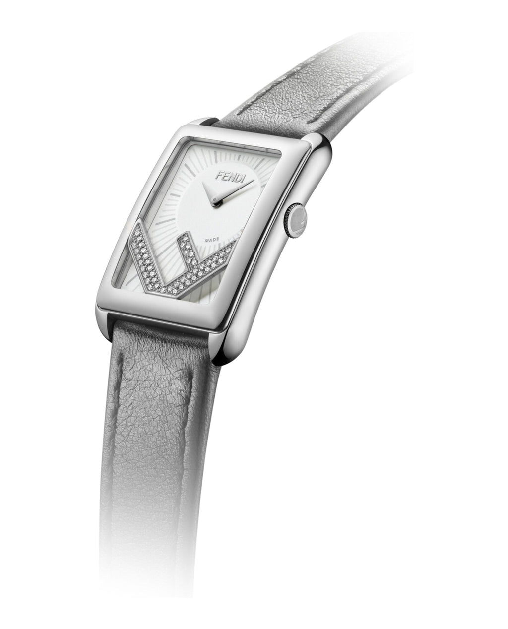 Fendi Run Away Diamond Watch Womens F107060101