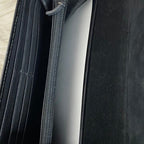 Gucci GG Black Patent Leather Clutch Bag
