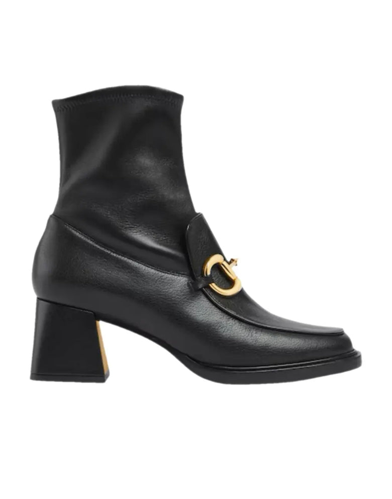 Gucci Nero MID HEEL ANKLE Boots Black