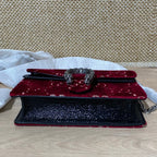 Gucci Red Velvet Dionysus Shoulder Bag
