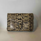 Gucci Dionysus Snakeskin Clutch Beige Shoulder Bag