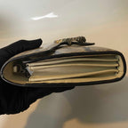 Gucci Dionysus Snakeskin Clutch Beige Shoulder Bag