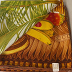🧣 silk scarf Gucci 100% sole silk