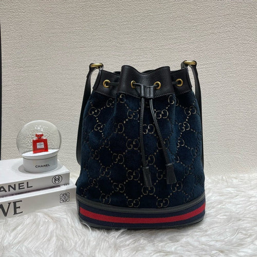 Gucci velvet backpack