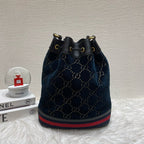 Gucci velvet backpack