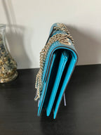 Gucci Interlocking Chain Blue Bag