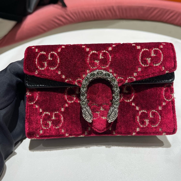 💋 Gucci DYS mini velvet red