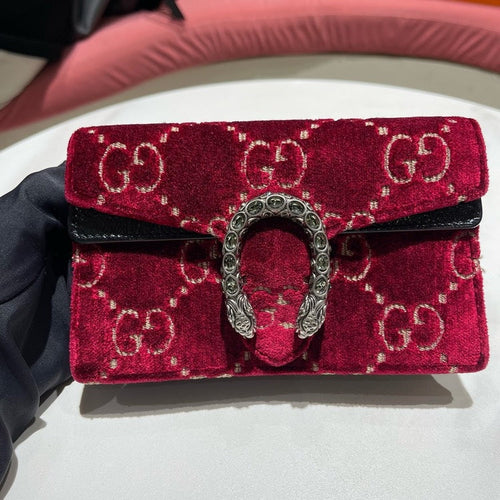 💋 Gucci DYS mini velvet red