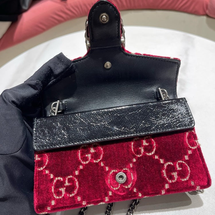 💋 Gucci DYS mini velvet red