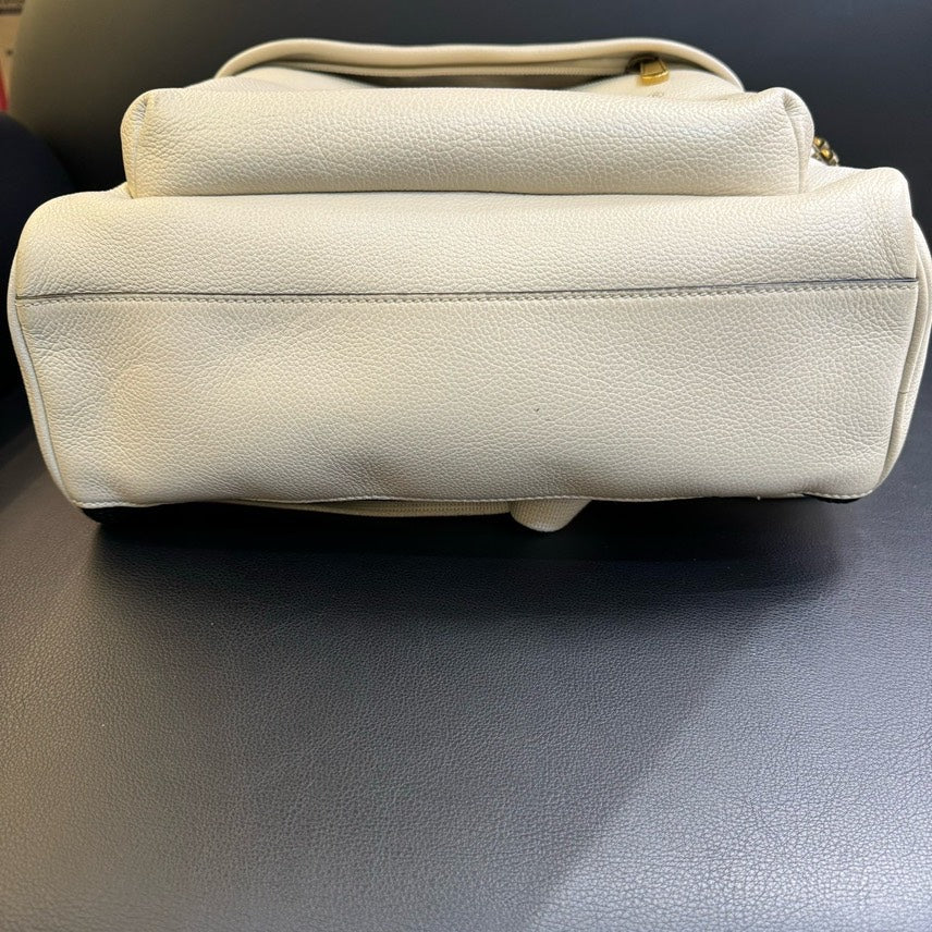 Gucci Off-White Canvas Backpack Medium