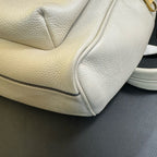 Gucci Off-White Canvas Backpack Medium