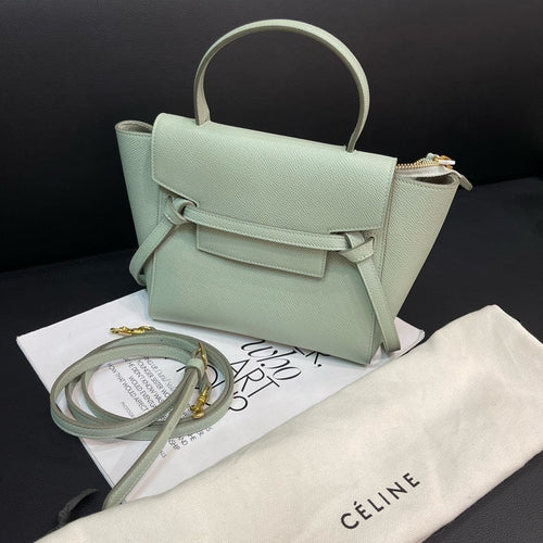 Celine Green Bag 21x20x11