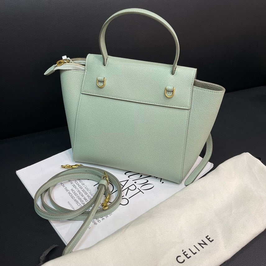 Celine Green Bag 21x20x11