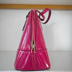 Gucci Sukey Pink Patent Leather Satchel Bag