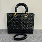 Dior Lady Bag Black Tote