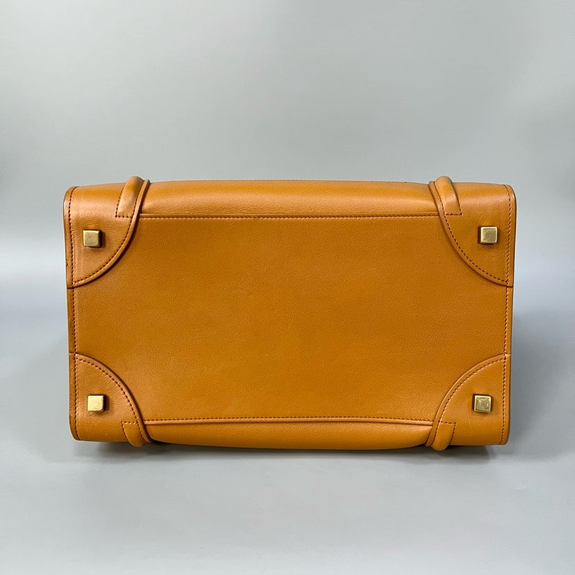 Celine Luggage Bag Large Camel Tote