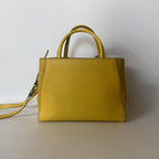 Fendi 2Jours Mustard Yellow Tote Bag